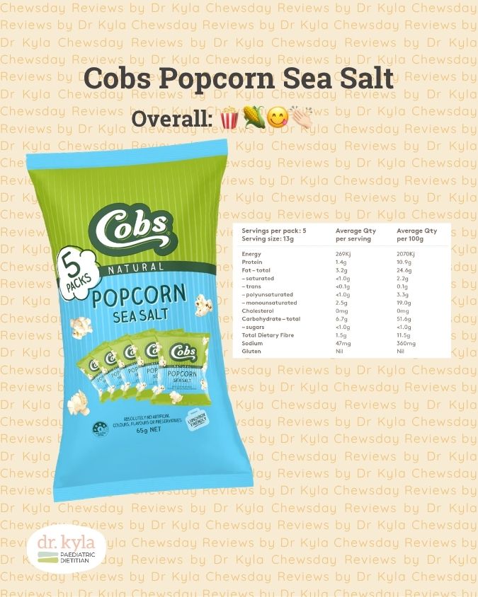 CR Cobs Popcorn Sea Salt