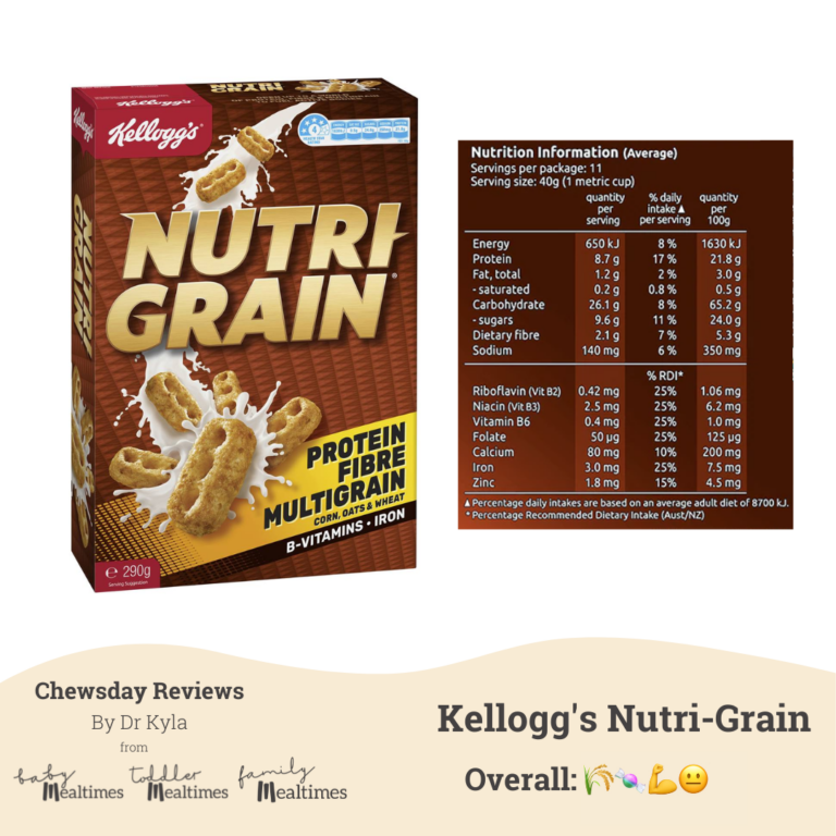 NutriGrain Chewsday Reviews