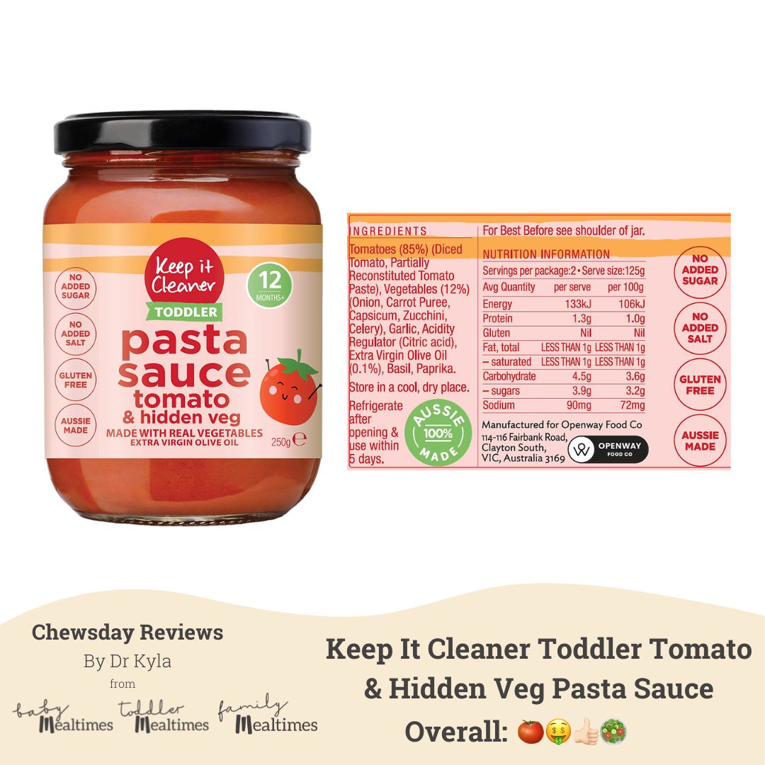 CR Keep It Cleaner Tomato & Hidden Veg Pasta Sauce