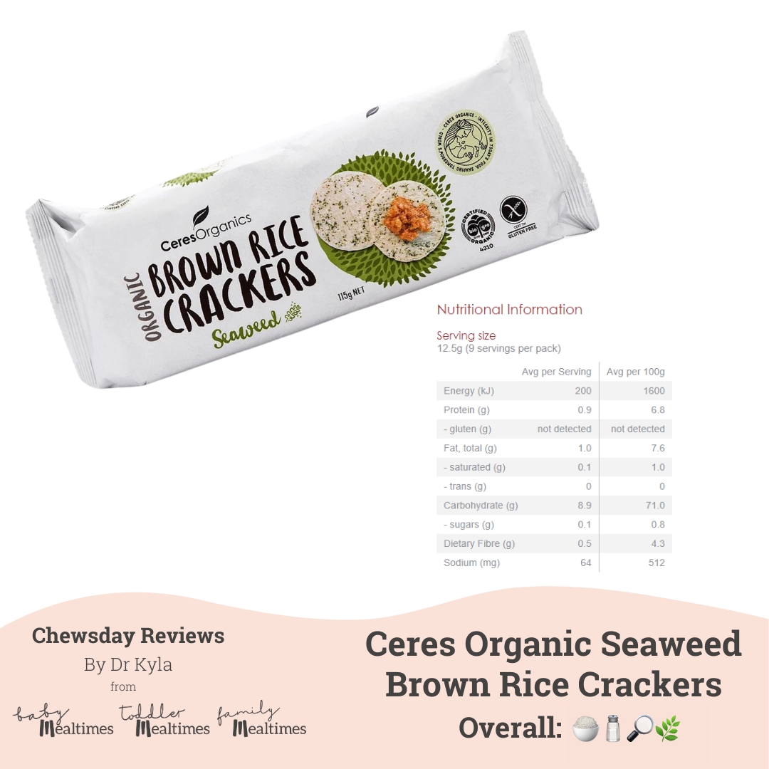 CR Ceres Seaweed Rice Crackers