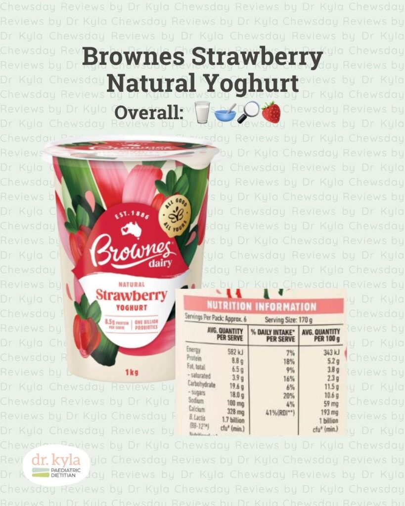 CR Strawberry Brownes Yoghurt