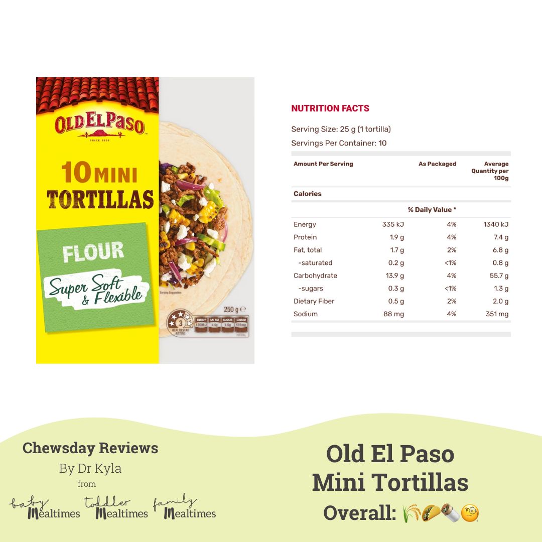 CR Old El Paso Mini Tortillas