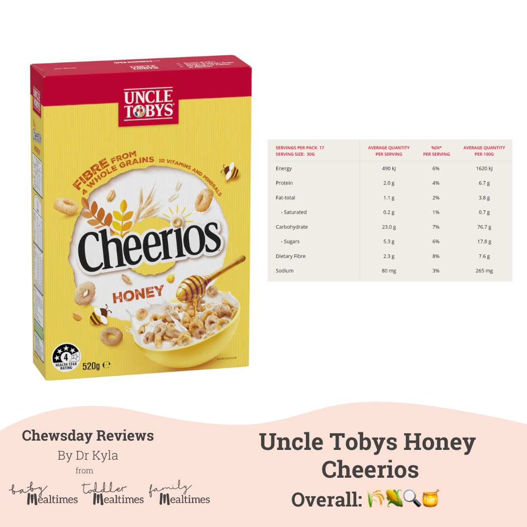 CR Uncle Toby’s Honey Cheerios