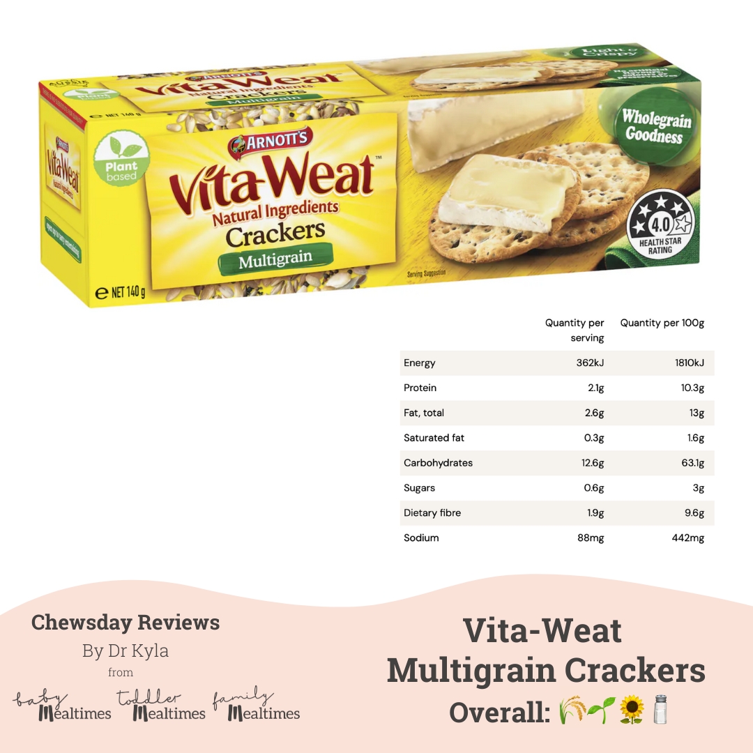 Vita-Weat Multigrain Crackers | Chewsday Reviews