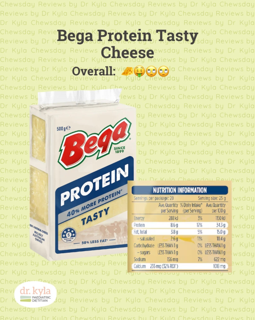 CR Bega Protein Cheese