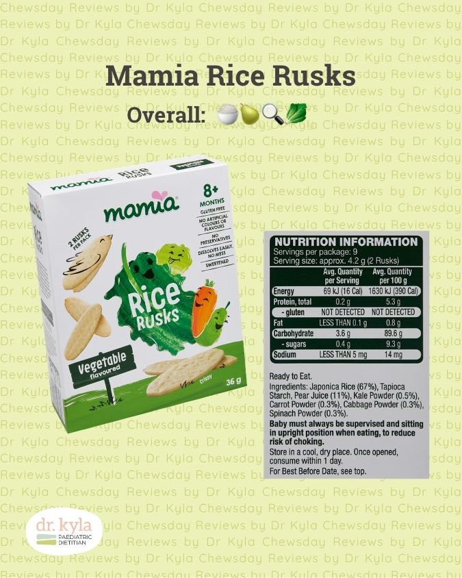CR Mamia Rice Rusks