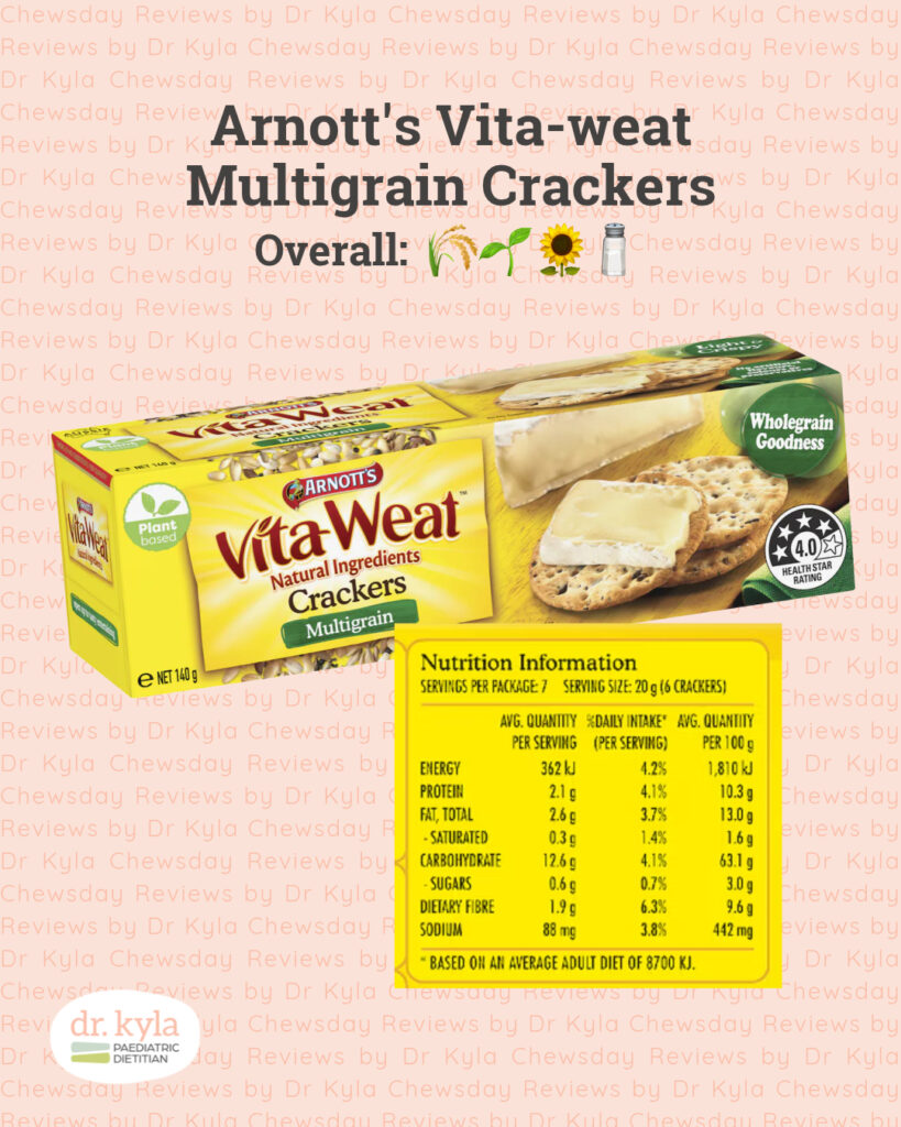 CR Arnott's Vita-weat Multigrain Crackers