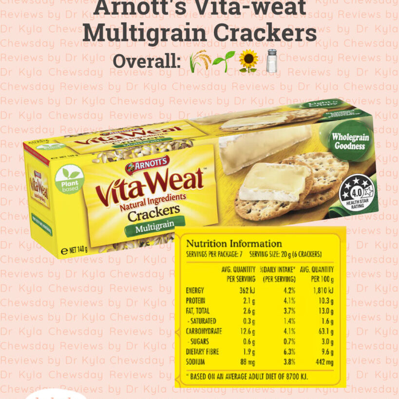 CR Arnott's Vita-weat Multigrain Crackers