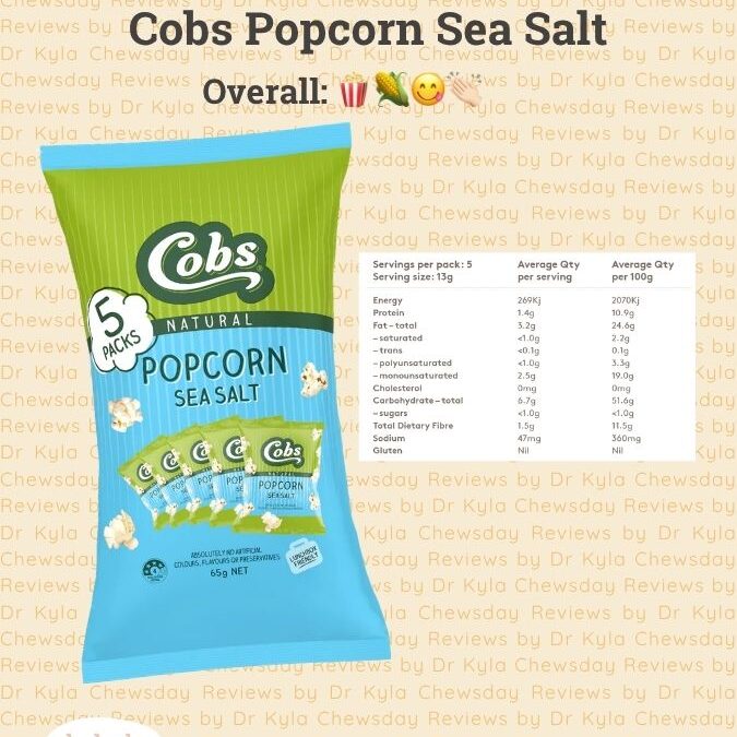 CR Cobs Popcorn Sea Salt