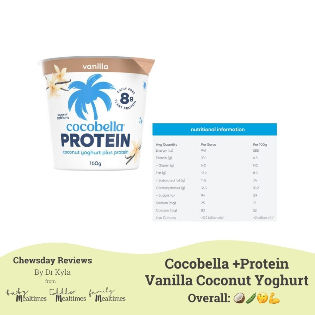 CR Cocobella protein yog vanilla