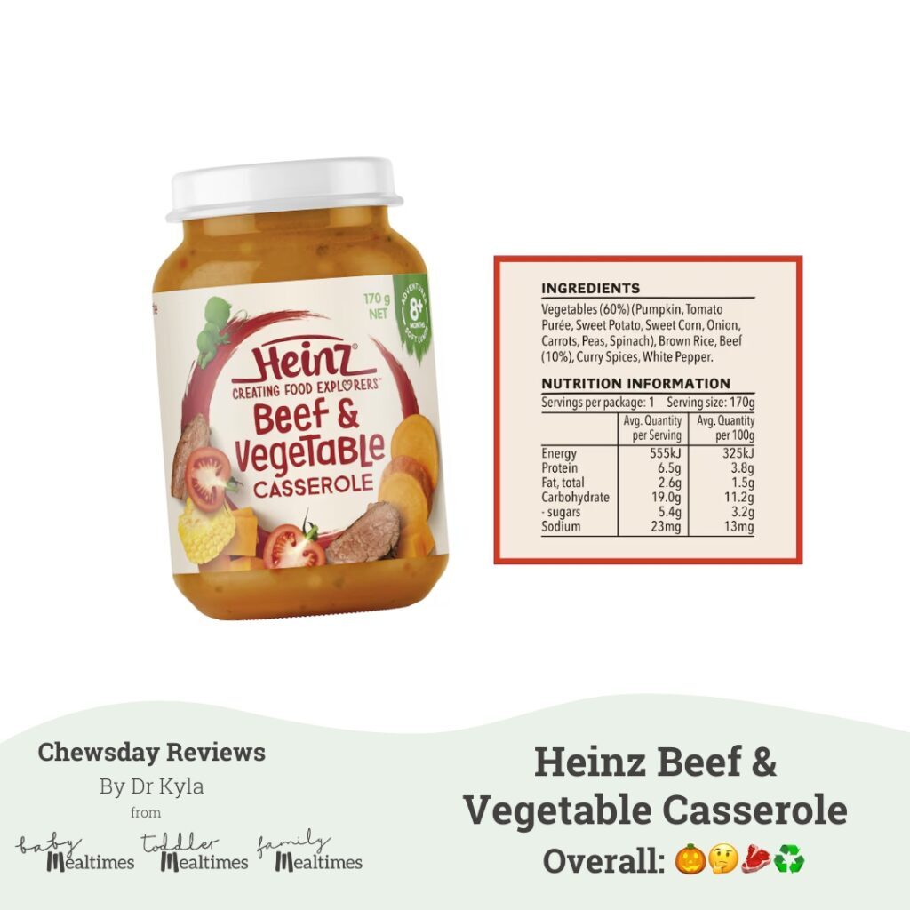 CR Heinz Beef & Vegetable Casserole