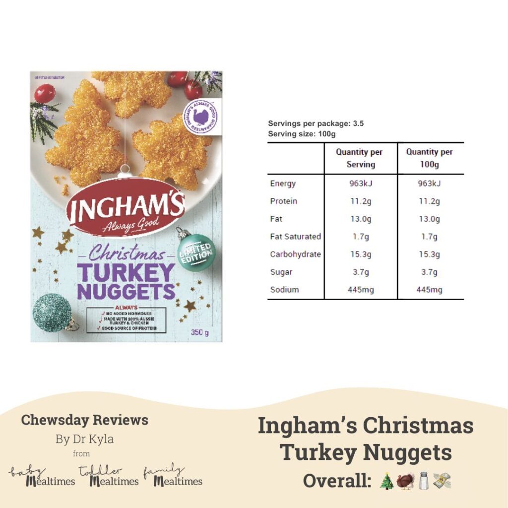 CR Ingham's Christmas Turkey Nuggets