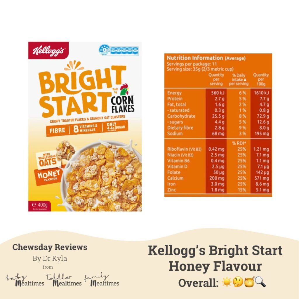 CR Kellogg's Bright Start honey flavour (1)