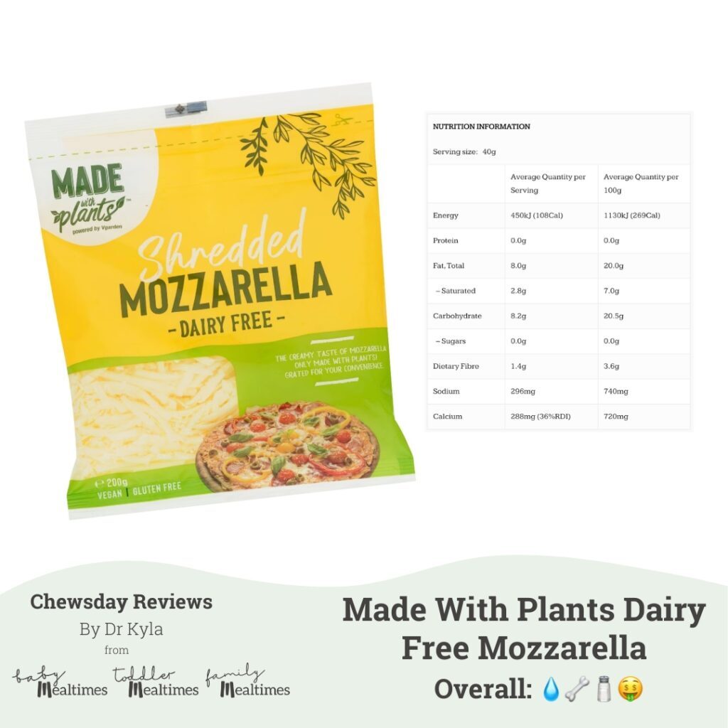 CR Made With Plants Dairy Free Mozzarella