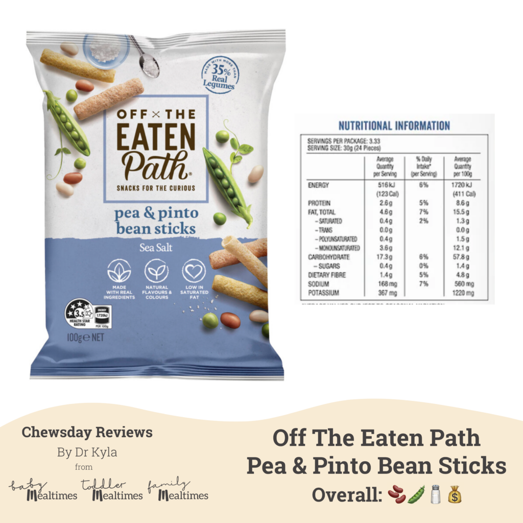 CR Off The Eaten Path Pea & Pinto Bean Sticks