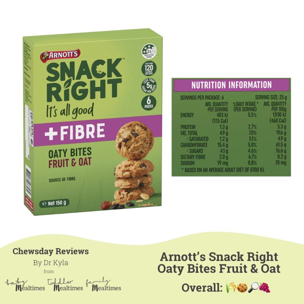 CR Snack right’s Oaty bites (2)