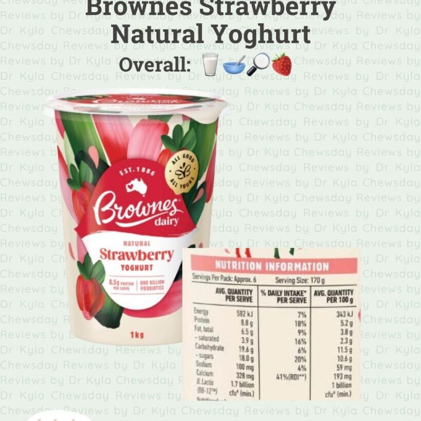 CR Strawberry Brownes Yoghurt