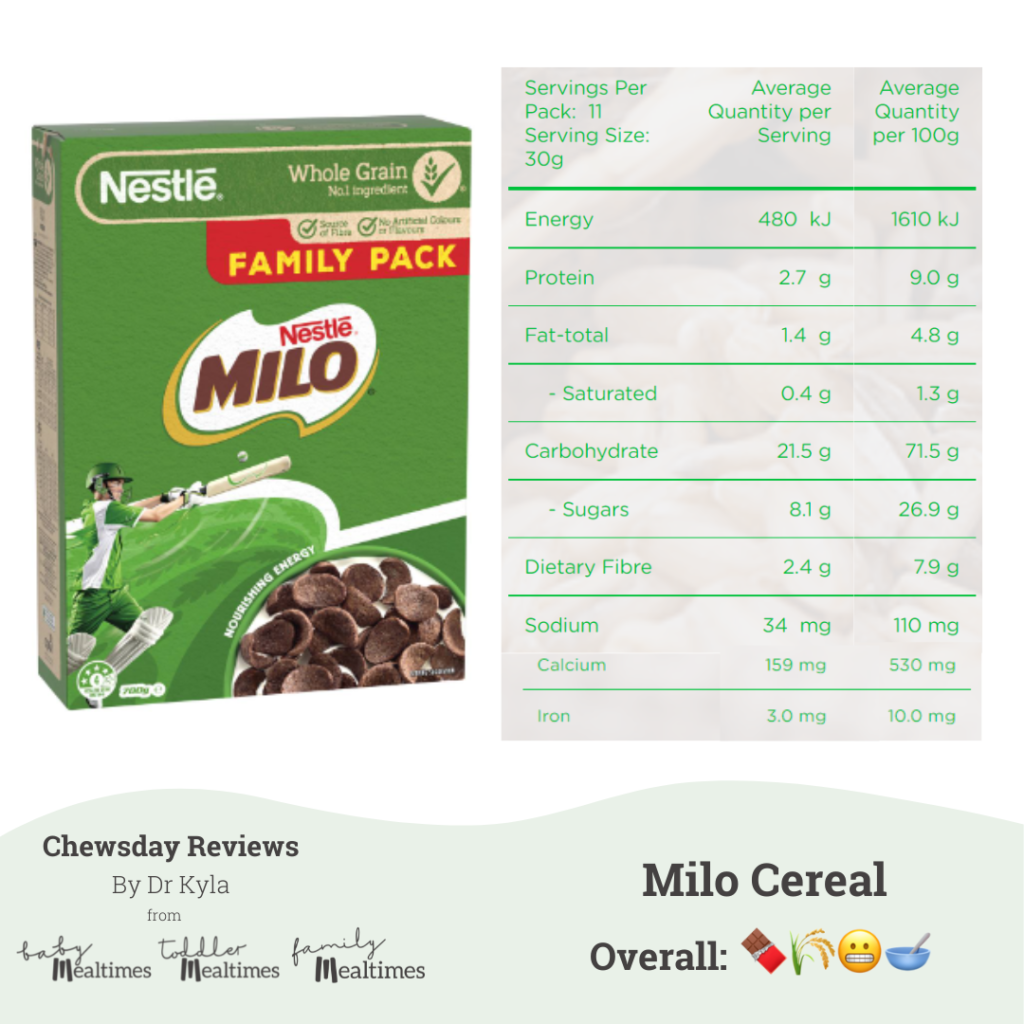 Milo cereal
