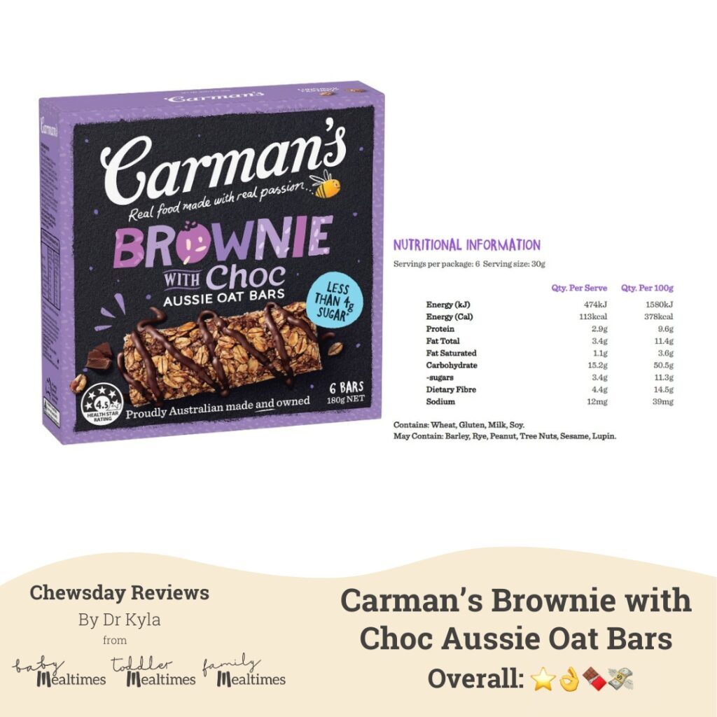New CR Carman's Brownie Oat Bars (1)